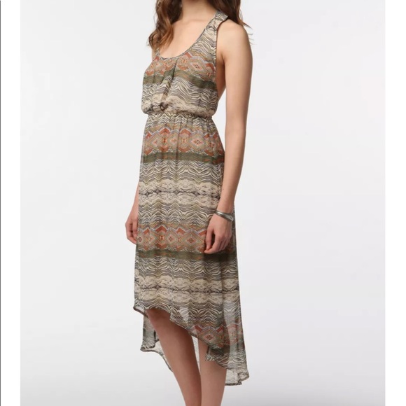Staring at Stars Dresses & Skirts - Staring at Stars Anthropologie Hi Lo Maxi Dress